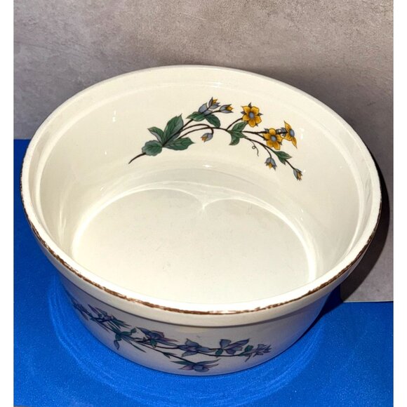 2 Vintage Woodwill Fine Floral Bakeware Bowls - Picture 13 of 14